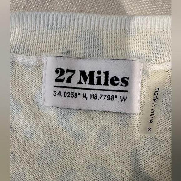 💚 27 Miles Malibu Ombré Leopard Print Sweater 💚 - Picture 3 of 5